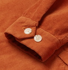 Beams Plus - Cotton-Blend Corduroy Blouson Jacket - Orange