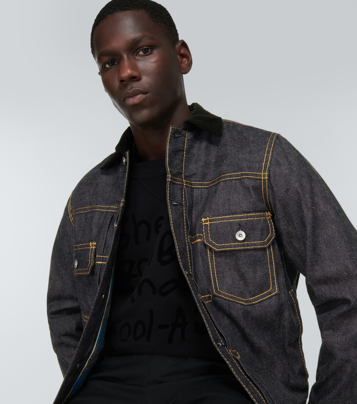 ジャケット・アウター sacai 19AW Denim Jacket Levi's® X Sacai Men's Denim Jacket - Dark Wash | Levi's® US