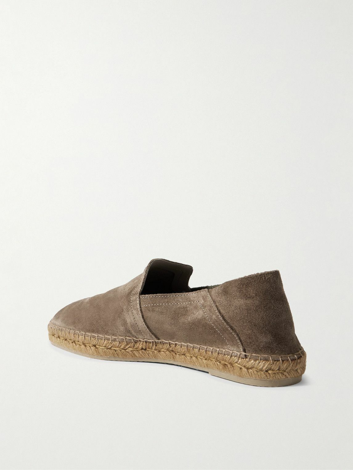 Castañer - Parker Collapsible-Heel Suede Loafers - Brown