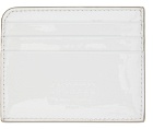 Maison Margiela White Leather Card Holder
