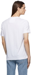 Givenchy White Slim Fit Crest T-Shirt