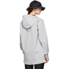 and Wander White Bonding Mesh Hoodie