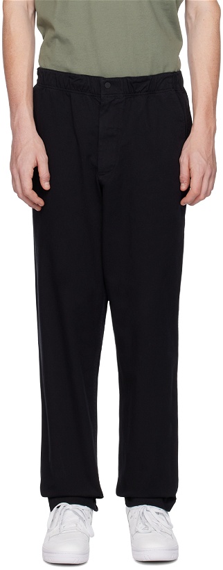 Photo: NORSE PROJECTS Black Ezra Trousers