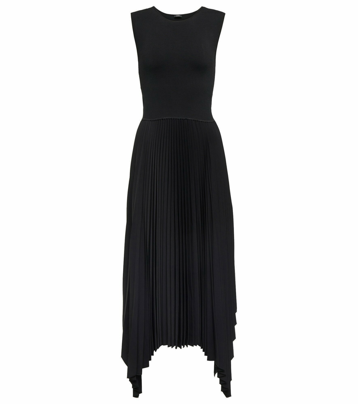 Joseph - Dera pleated crêpe midi dress Joseph