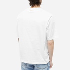 Acne Studios Men's Ensco Pink Label T-Shirt in Optic White