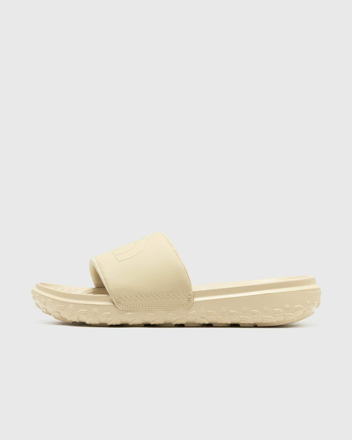 The North Face NEVER STOP CUSH SLIDE Beige Mens Sandals & Slide