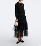 Simone Rocha Claddagh embellished clutch