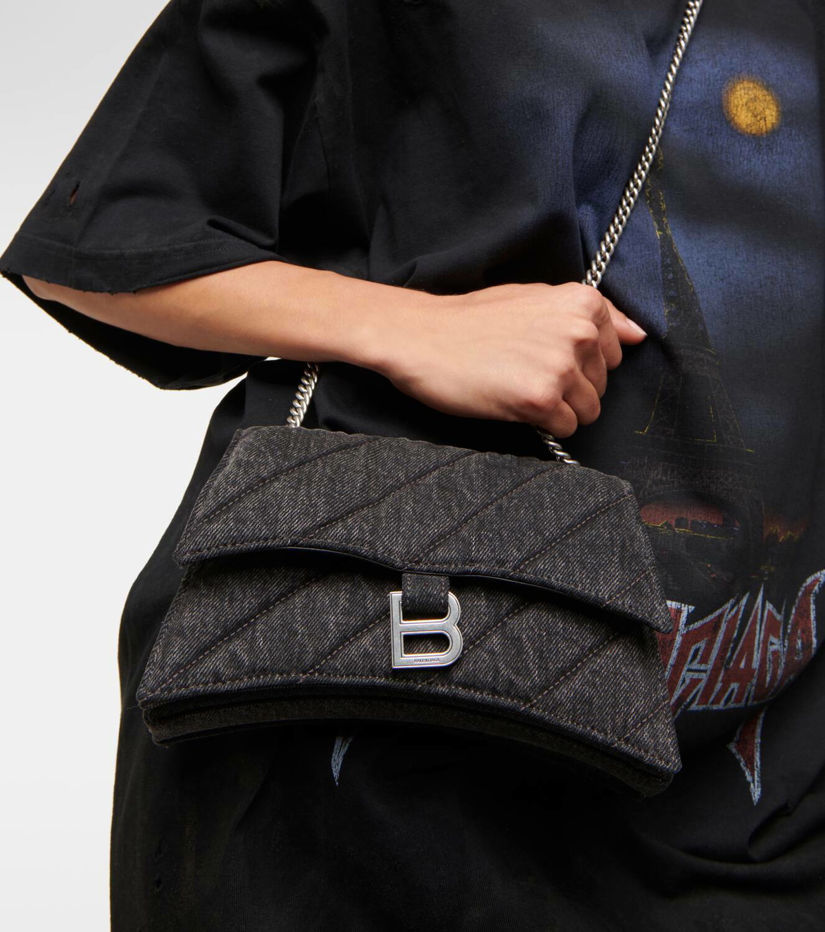 ショルダーバッグ・ポシェット BALENCIAGA Denim Crush S Shoulder Bag Balenciaga Denim Crush S Shoulder Bag (BALENCIAGA/ショルダー