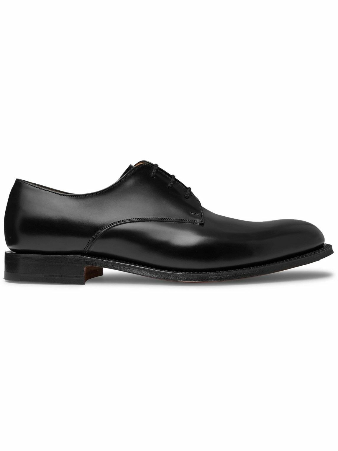 Photo: CHURCH'S - Oslo Polished-Leather Derby Shoes - Black