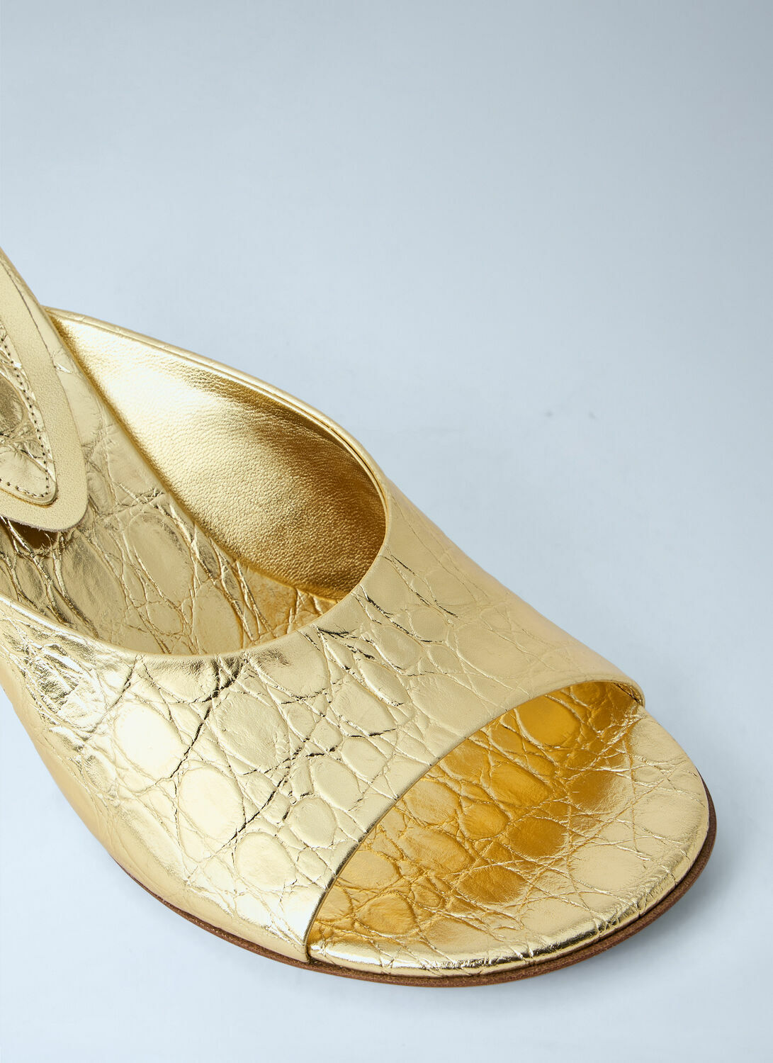 Dries Van Noten Sculpted Leather Mules