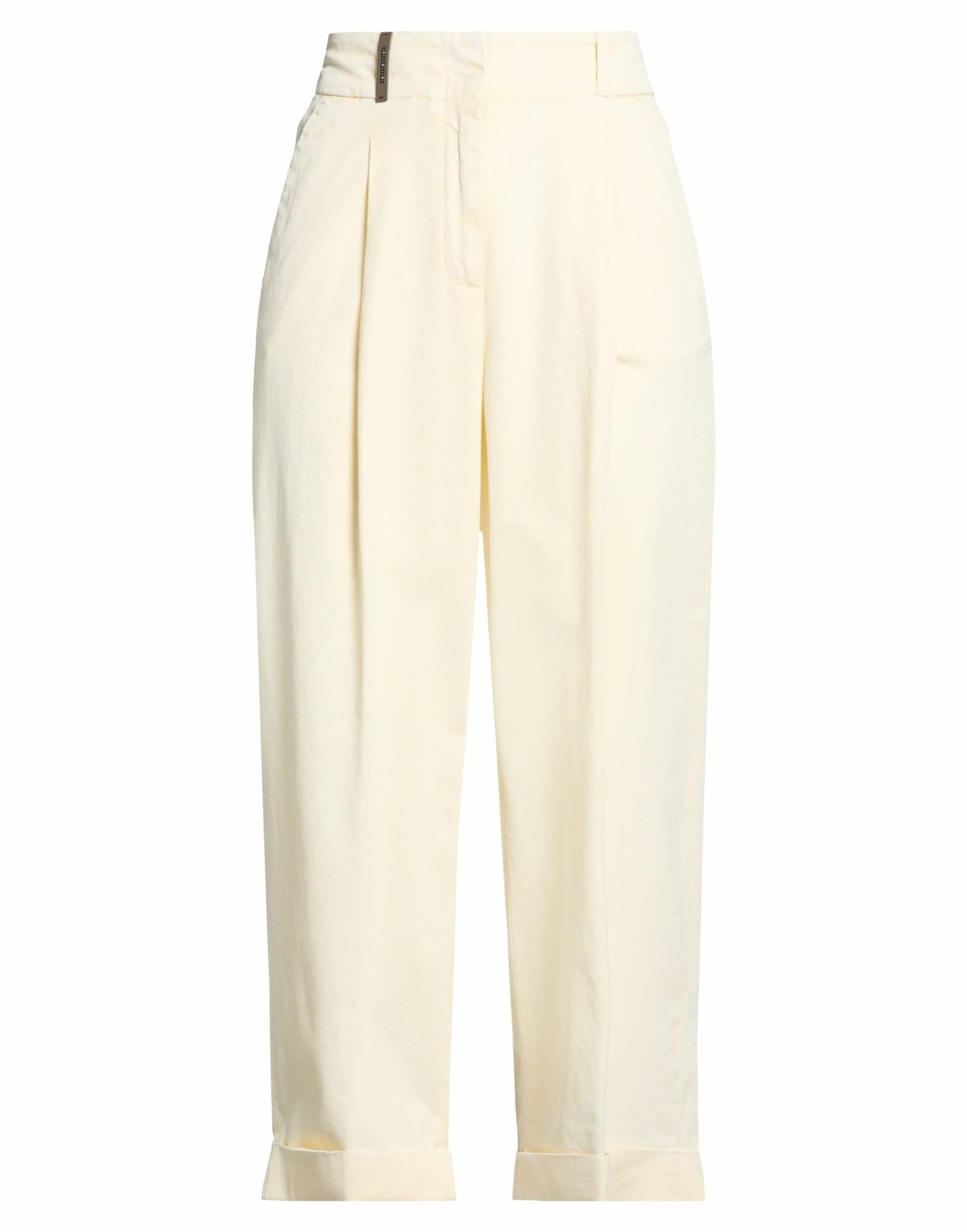 Peserico Womens Pants Pastel in Yellow