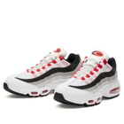 Nike Air Max 95 Big Bubble Sneaker in White/Red/Black