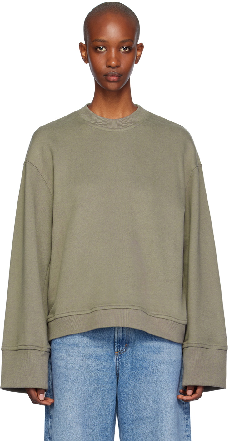 The Frankie Shop Khaki Talia Sweatshirt
