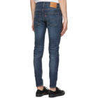 Levis Blue 512 Slim Taper Flex Jeans