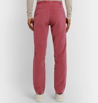 Anderson & Sheppard - Slim-Fit Cotton-Corduroy Trousers - Pink