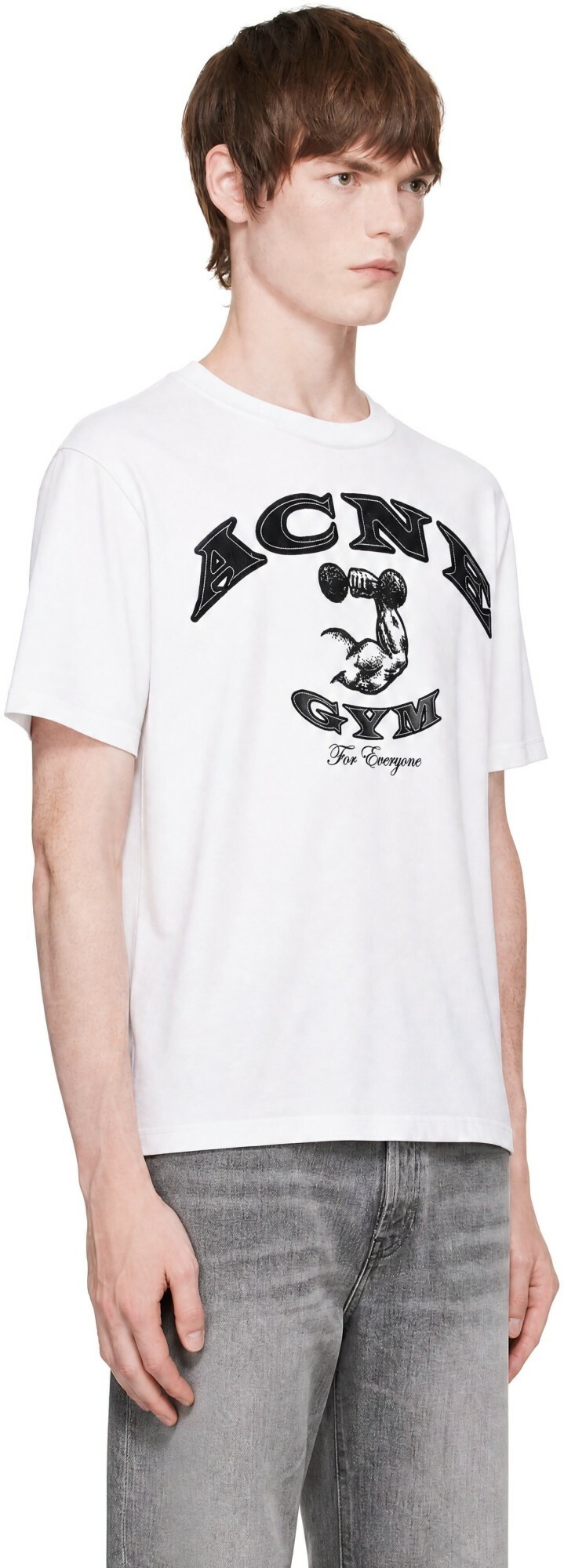 Acne Studios White Patch T-shirt
