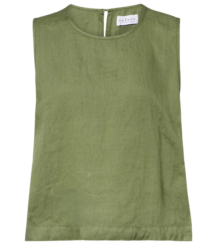 Photo: Velvet Maxine linen top
