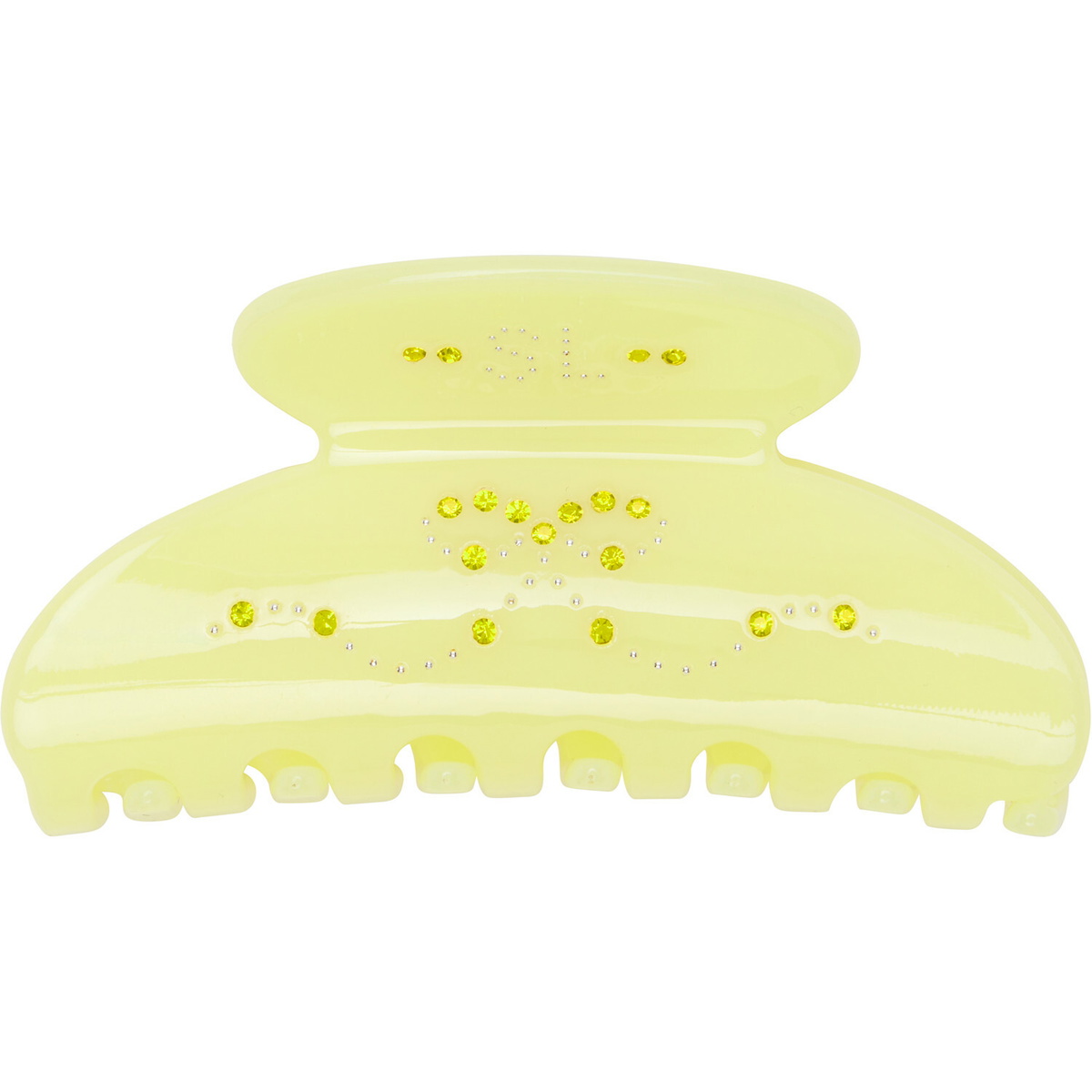 Sandy Liang Yellow Princess Hair Claw Clip