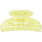 Sandy Liang Yellow Princess Hair Claw Clip
