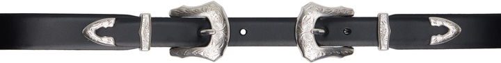 Photo: Toga Virilis Black Double Buckle Belt