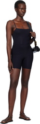 Jil Sander Black Jersey Shorts