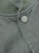 Rag & Bone - Leo Linen Bomber Jacket - Green