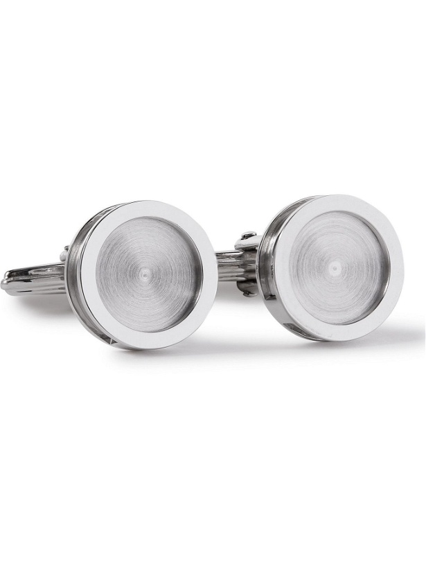 Photo: Lanvin - Convertible Gold- and Rhodium-Plated Cufflinks