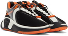 Balmain Black & Orange B-Runner Sneakers