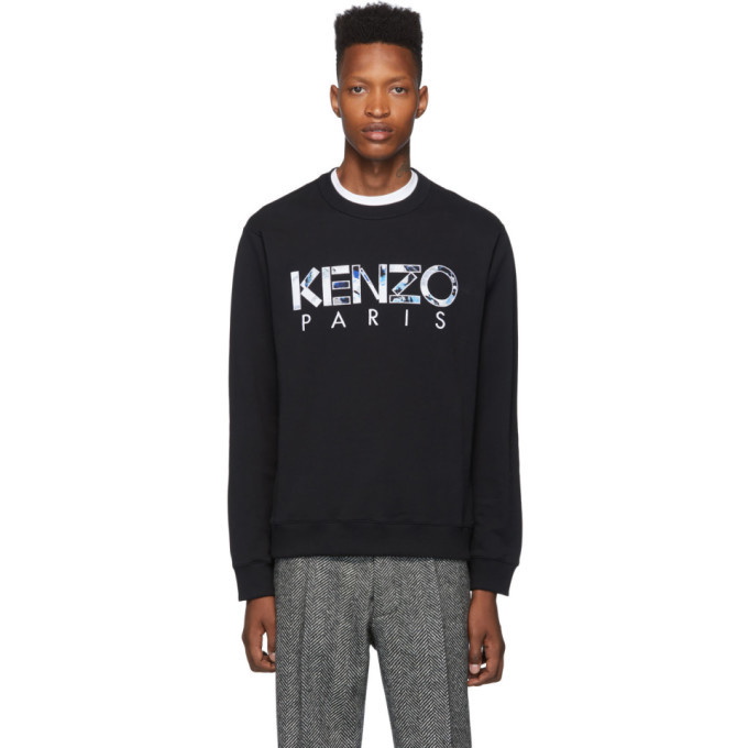 Photo: Kenzo Black Classic Kenzo Paris Sweatshirt
