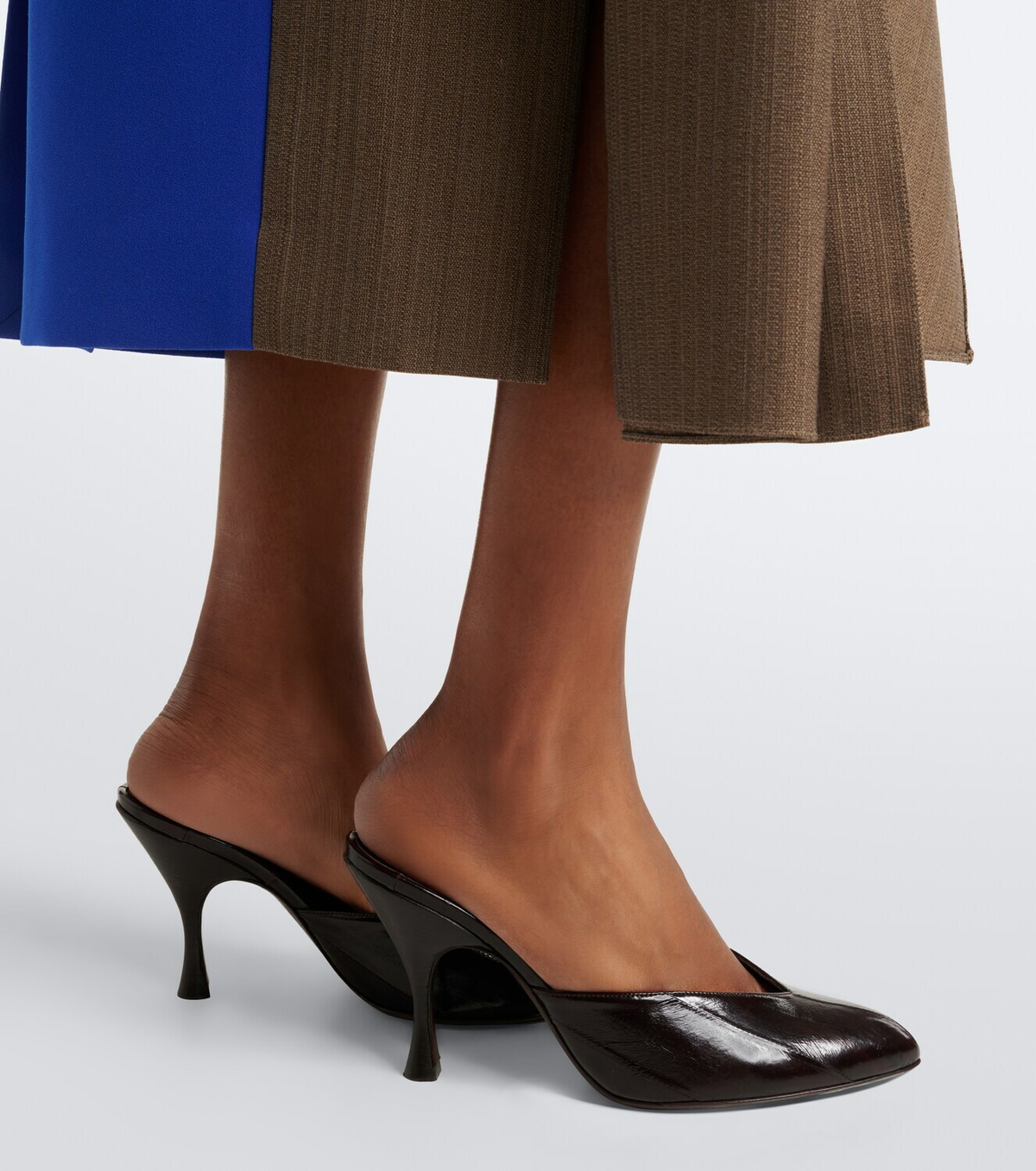 Herbert Levine Sitting Pretty leather mules