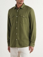 Boglioli - Twill Shirt - Green