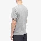 Napapijri Men's Iaato Patch Logo T-Shirt in Medium Grey Melange