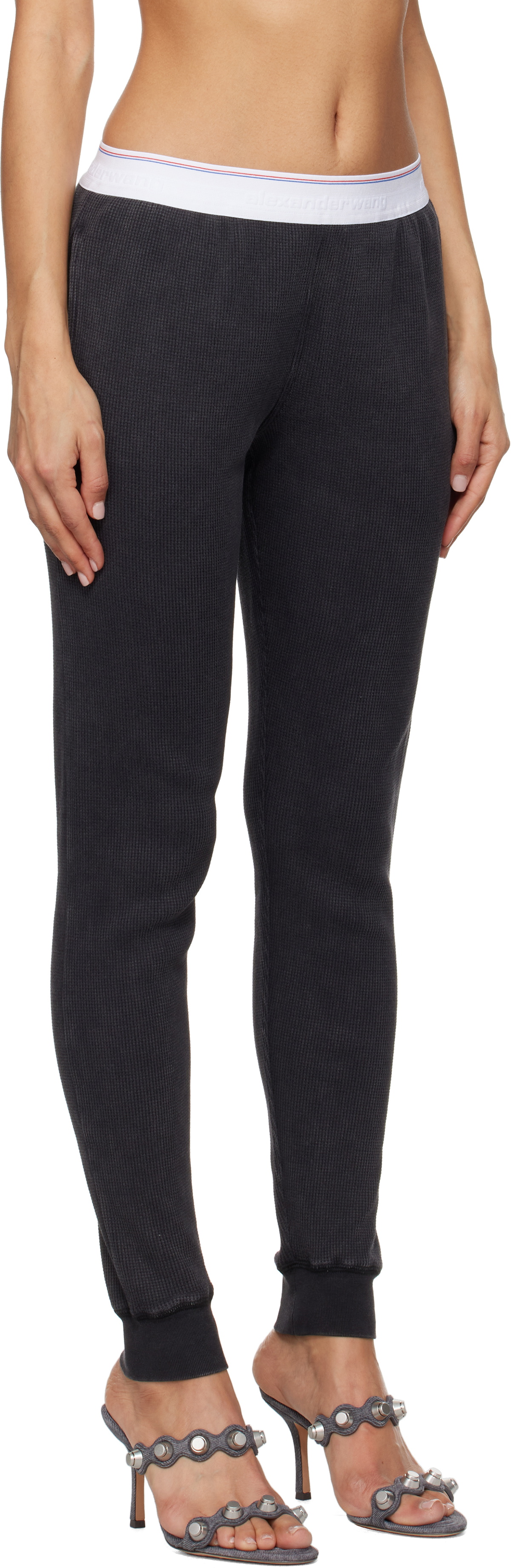 Alexander Wang Black Jogger Lounge Pants