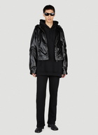 Mowalola Faux Leather Jacket