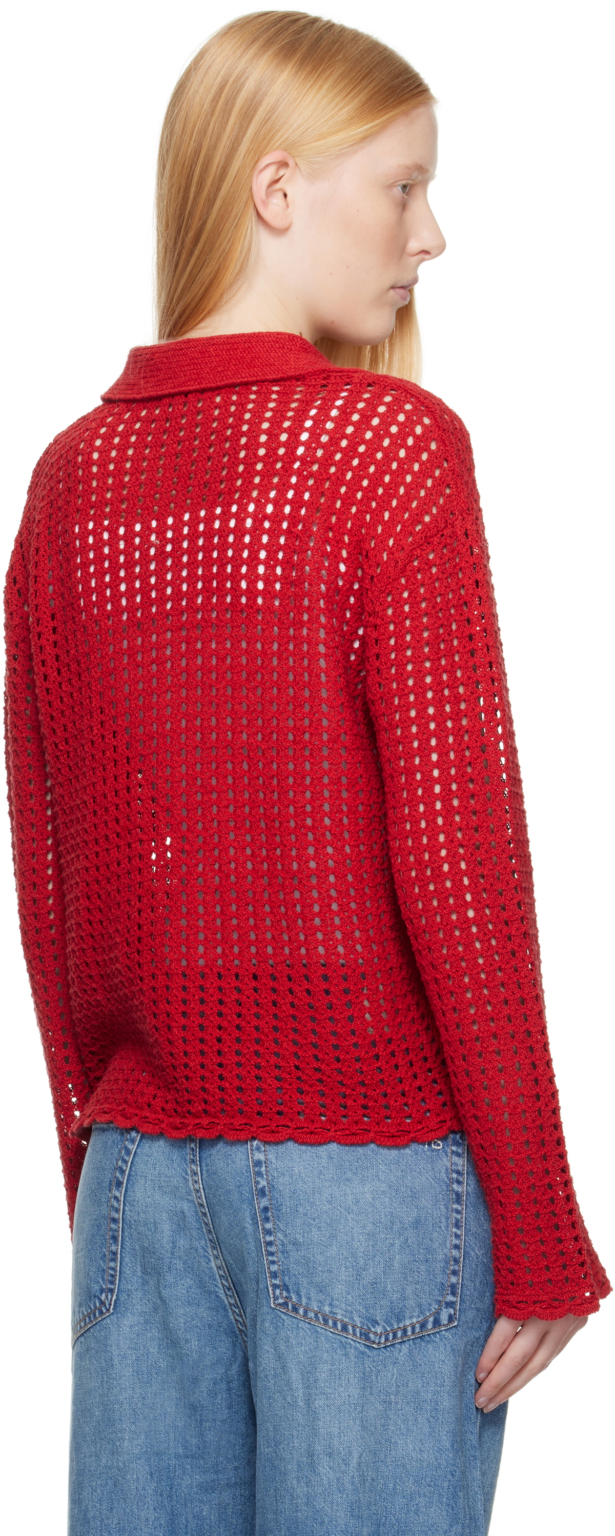 rag & bone Red Khloe Cardigan