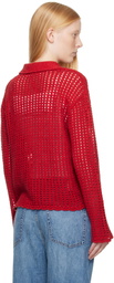 rag & bone Red Khloe Cardigan