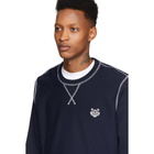 Kenzo Navy Tiger Crest Sweatshirt