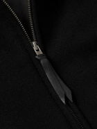 Golden Bear - Leather and Wool-Blend Felt Varsity Jacket - Black
