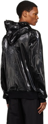 Rick Owens DRKSHDW Black Extended Zip Jacket