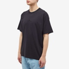 Stone Island Men's Embroidered Logo T-Shirt in Black
