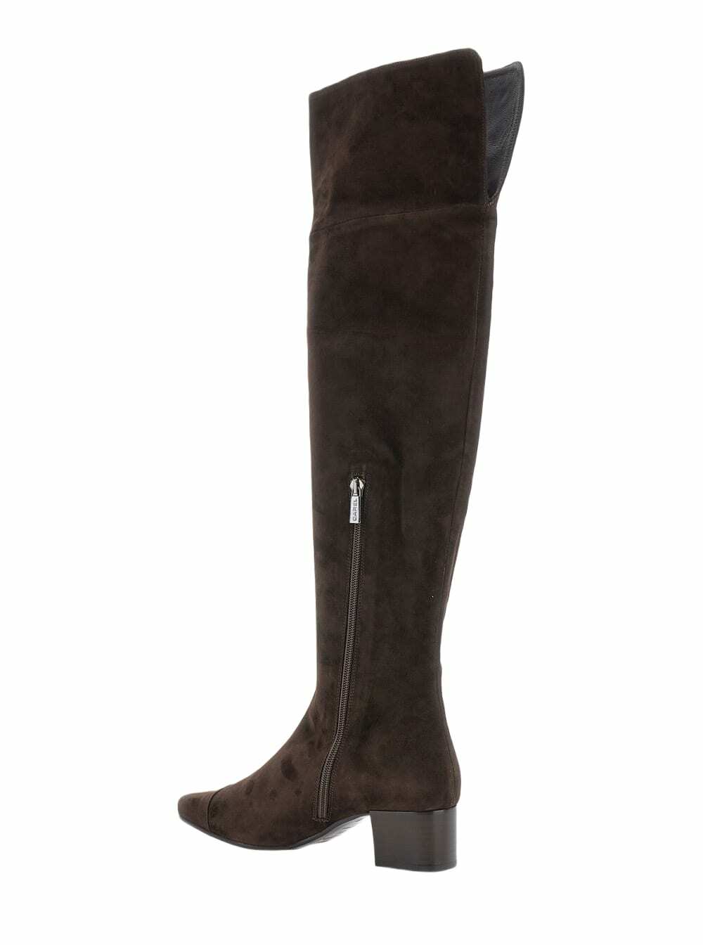 Carel brigitte Brown Ankle Boots With Side Zip Closure In Suede Woman