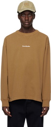 Acne Studios Tan Printed Sweater