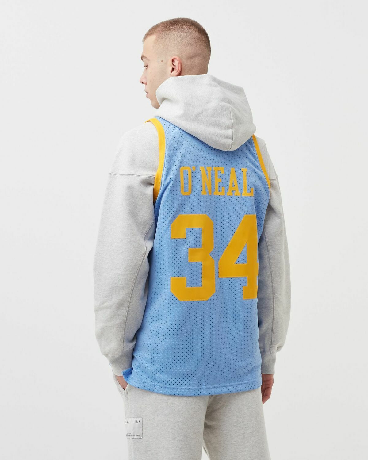 Mitchell & Ness NBA Swingman Jersey Los Angeles Lakers 2001-02 Shaquille O'Neal #34 Blue Men