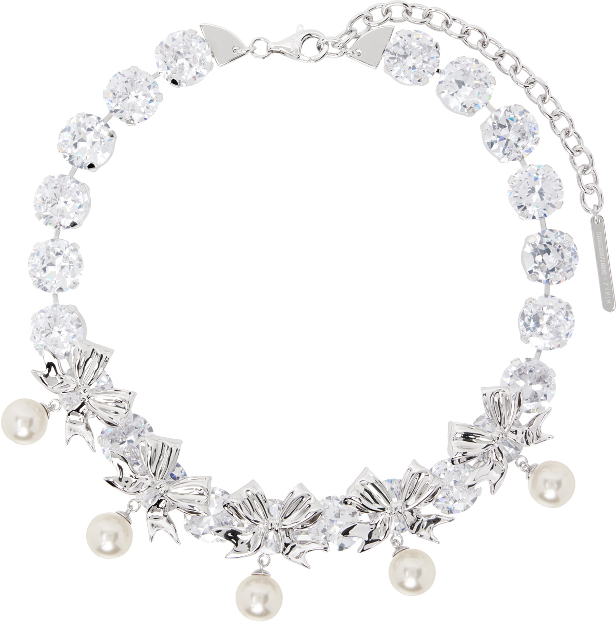 Shushu/Tong SSENSE Exclusive White YVMIN Edition Big Pearl