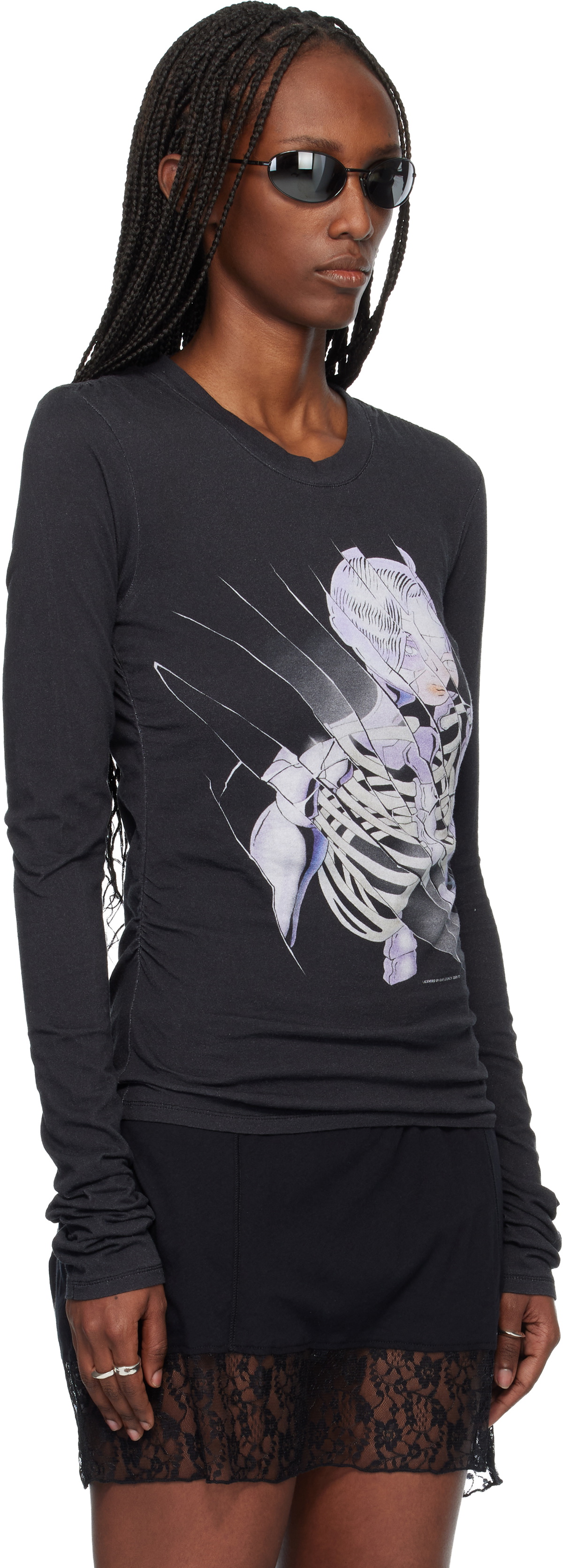 OUR LEGACY Black Strain Slim Longsleeve T-shirt