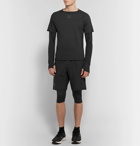 Under Armour - Launch Slim-Fit SW 2-in-1 Running Shorts - Black