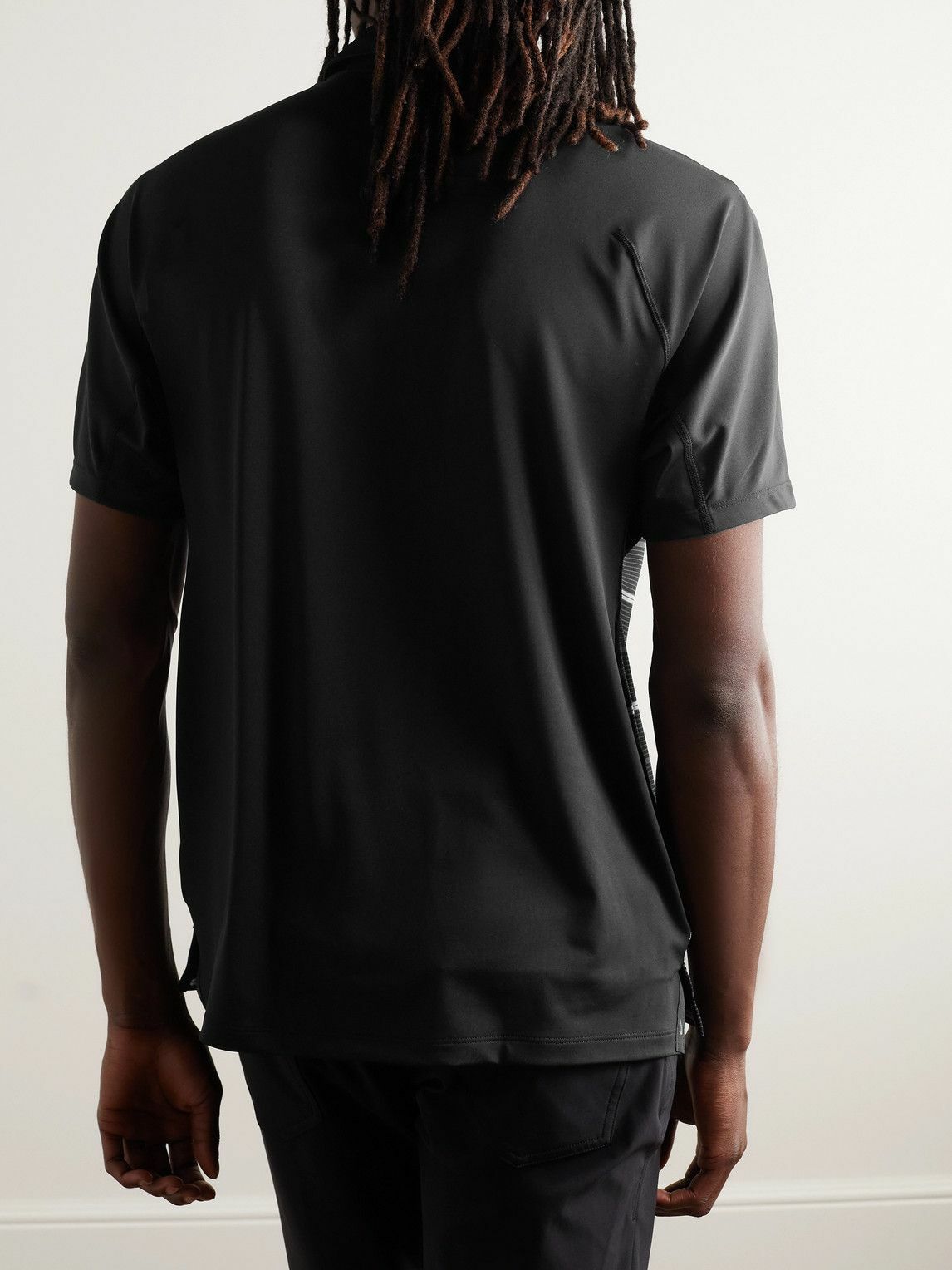 Nike Golf - Tiger Woods Striped Dri-FIT ADV Golf Polo Shirt