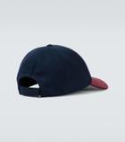 Miu Miu Logo cotton drill baseball cap