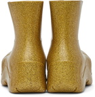 Bottega Veneta Gold Puddle Boots