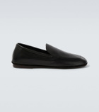 Lemaire Outdoor leather slip-on shoes